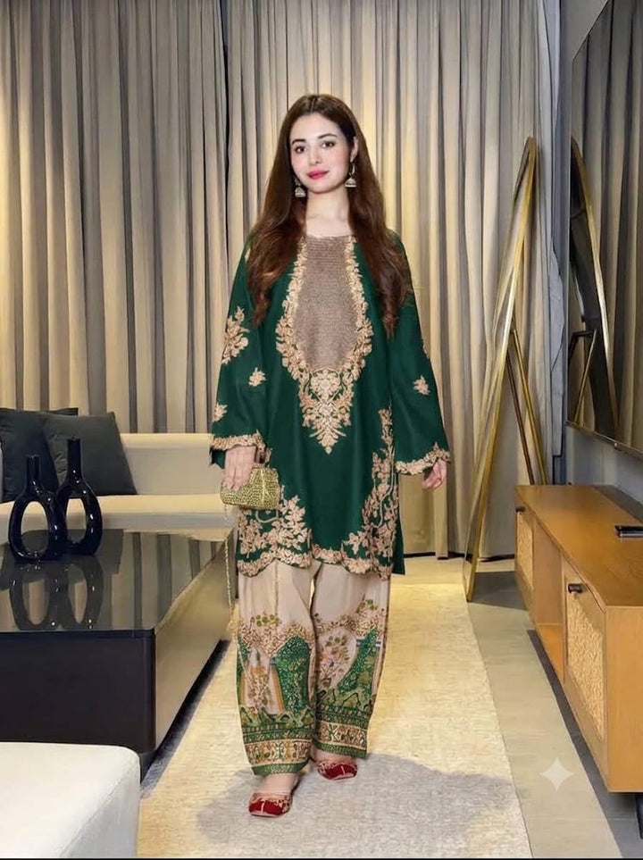 🌟 PREMIUM UNSTITCHED 2-PIECE SILK COLLECTION 🌟